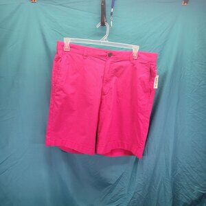 Essentials Mens Bright Pink Chino Shorts Size 36